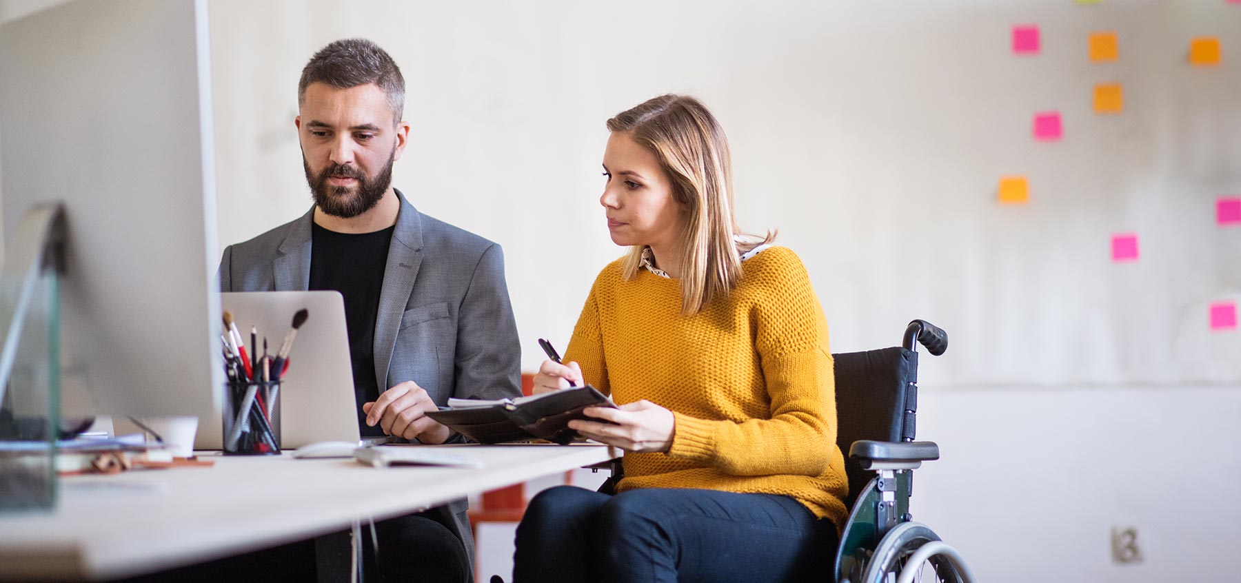 Barrier-free workplace